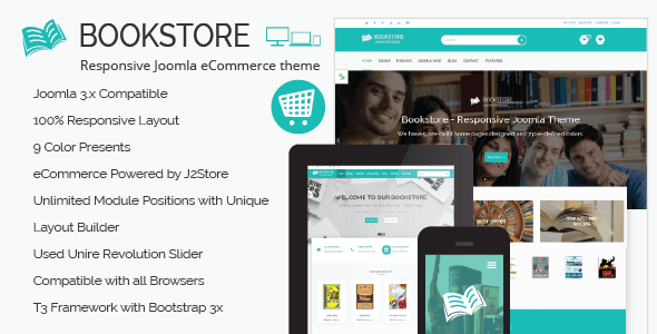 Bookstore Website Templates | ThemeForest