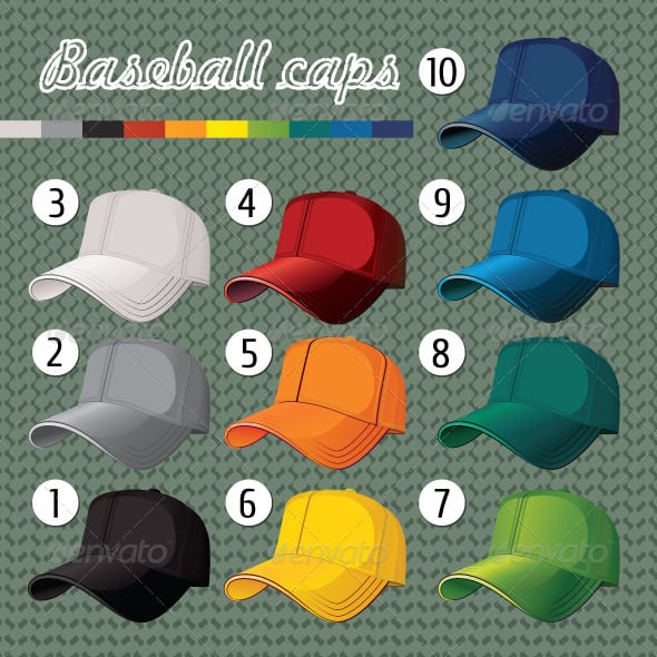 Caps Graphics, Designs & Templates | GraphicRiver
