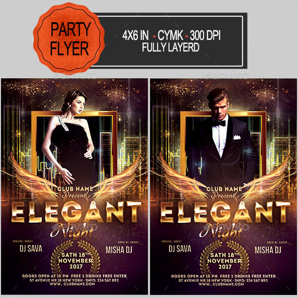 Elegant Flyer Templates | GraphicRiver