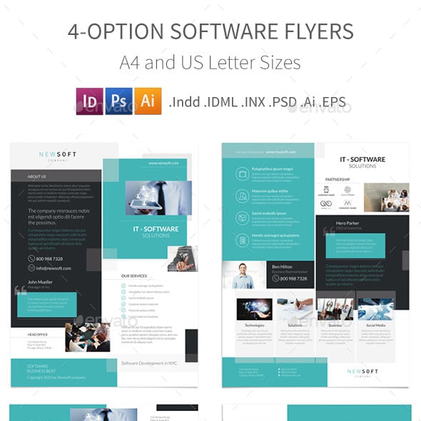 Business Flyer Templates from GraphicRiver