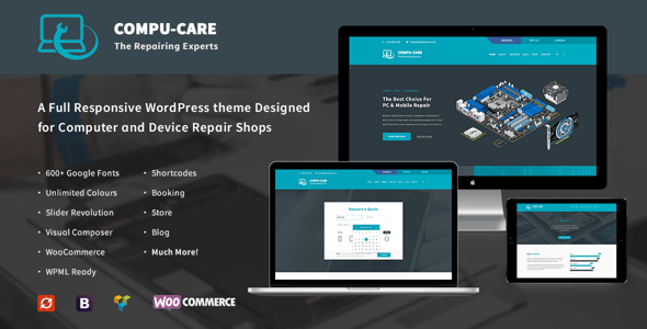 Computer Shop Website Templates | ThemeForest