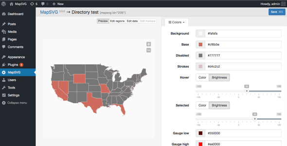 MapSVG - Google Maps, Vector Maps, Image Maps, and Store Locator for WordPress preview 4