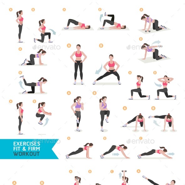 Exercise Graphics, Designs & Templates | GraphicRiver
