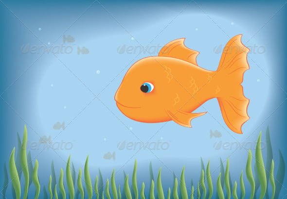 Goldfish Graphics, Designs & Templates | GraphicRiver