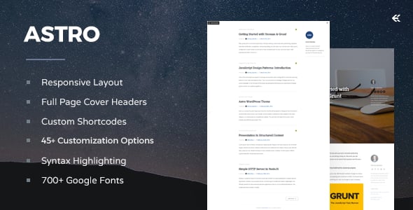 Astro Website Templates | ThemeForest
