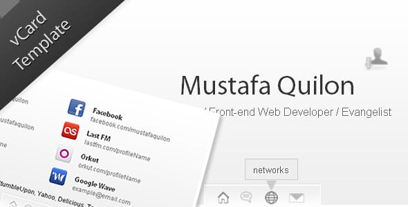 HTML Business Card Website Templates | ThemeForest