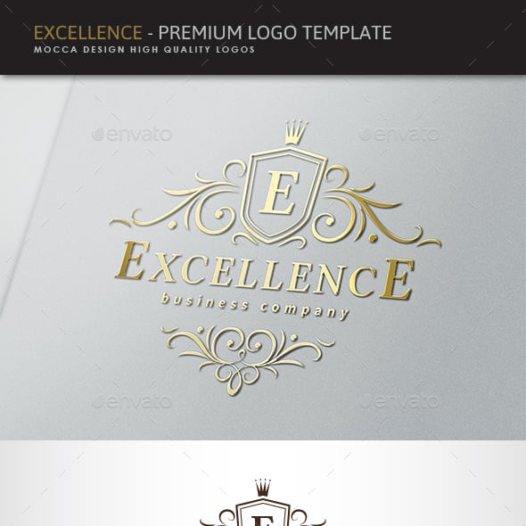 Excellence Logo Design Octagon Punch Logo | Design Your Own Modern