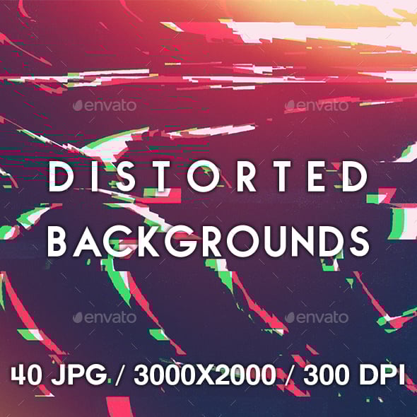 Distortions Graphics, Designs & Templates | GraphicRiver
