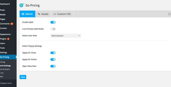 Go Pricing - WordPress Responsive Pricing Tables preview 4