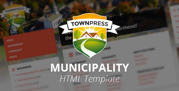 Municipality Website Templates | ThemeForest