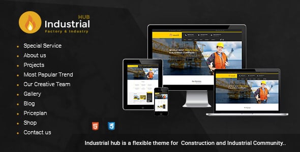 Hub Website Templates | ThemeForest