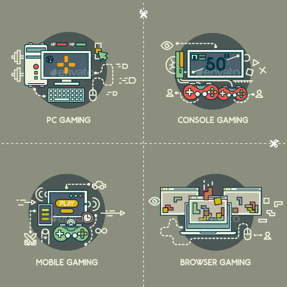 Consoles Graphics, Designs & Templates | GraphicRiver