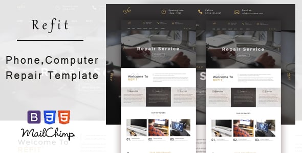 Computer Shop Website Templates | ThemeForest
