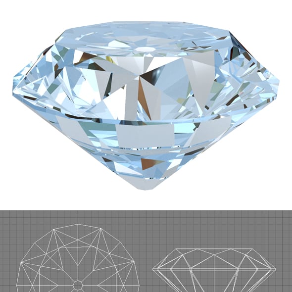 Diamond CG Textures & 3D Models | 3DOcean