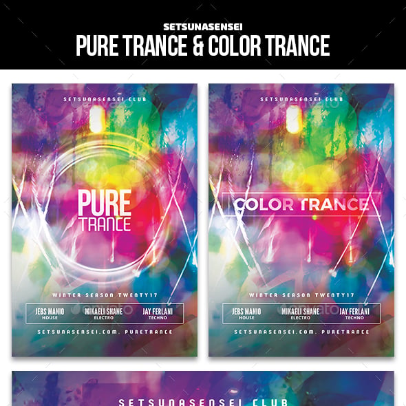 Trance Graphics, Designs & Templates | GraphicRiver