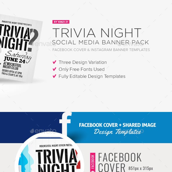Trivia Graphics, Designs & Templates | GraphicRiver