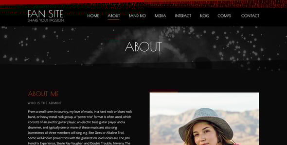 Rock Website Templates | ThemeForest