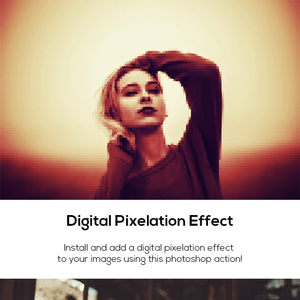 Pixel Art Photoshop Actions from GraphicRiver