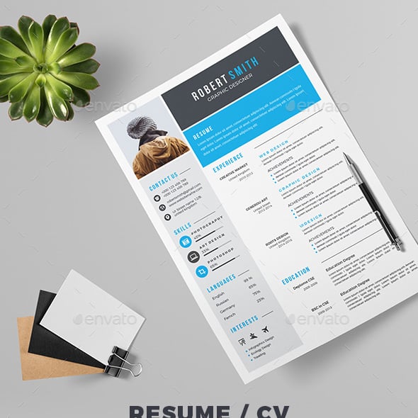 CV Graphics, Designs & Templates | GraphicRiver