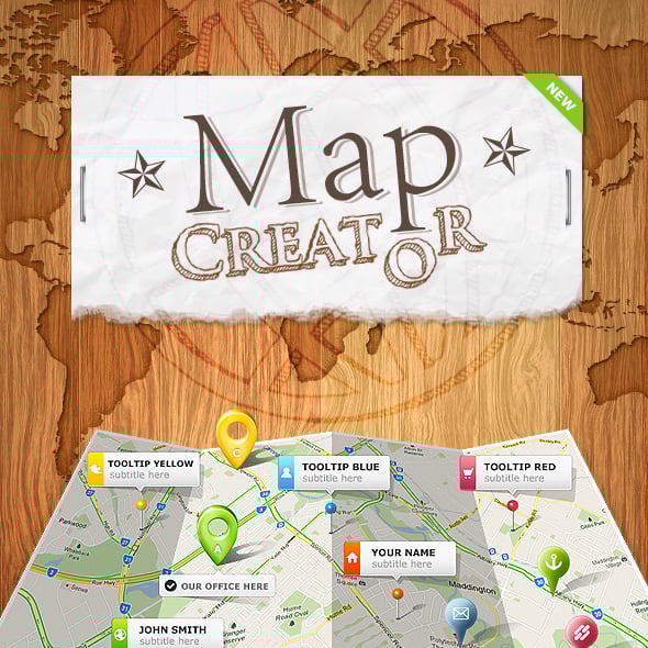 Maps Graphics, Designs & Templates | GraphicRiver