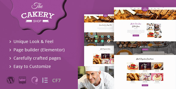 Cake Website Templates | ThemeForest