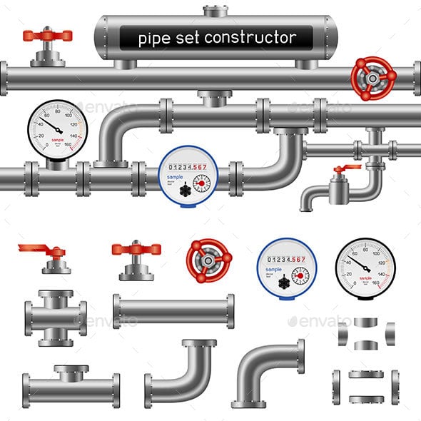 Pipes Graphics, Designs & Templates | GraphicRiver