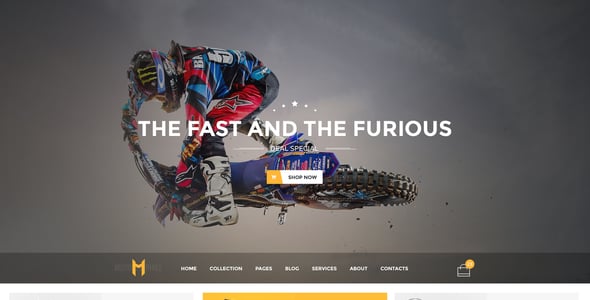 Motorcycle HTML Website Templates | ThemeForest
