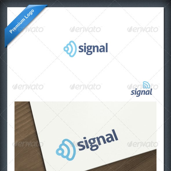 Signal Logo Templates | GraphicRiver