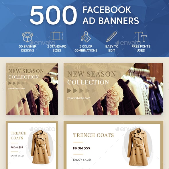 Facebook Graphics, Designs & Templates | GraphicRiver
