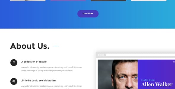 Biography Website Templates | ThemeForest