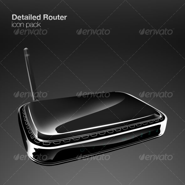 Router Graphics, Designs & Templates | GraphicRiver