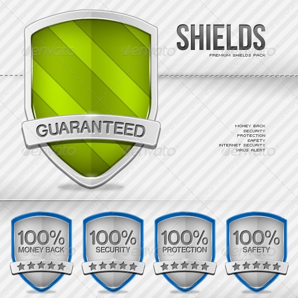 Shields Graphics, Designs & Templates | GraphicRiver