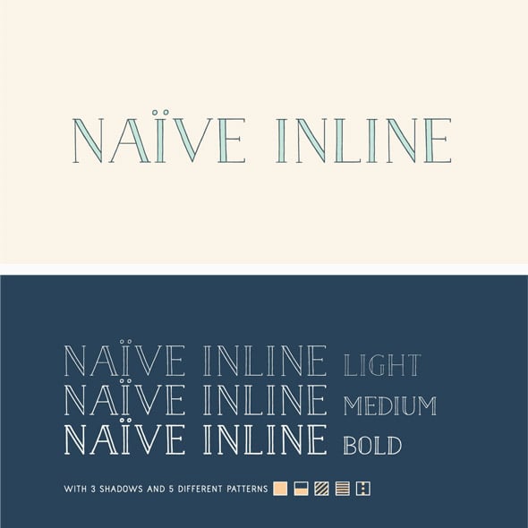 Inline Graphics, Designs & Templates | GraphicRiver