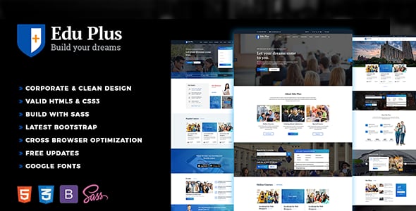 Edu Website Templates | ThemeForest