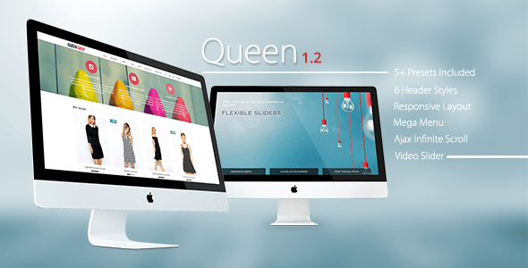 Queen - Responsive Shopify Sections Theme preview 2