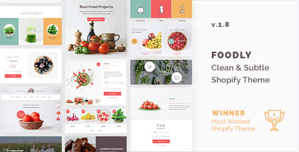 Foodly — One-Stop Food Shopify Theme preview 2