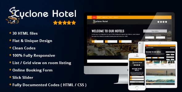 Hotel HTML Website Templates | ThemeForest