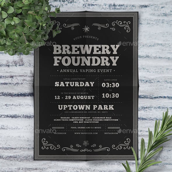 Vape Vape Event Flyer Templates from GraphicRiver Vape Vape Event Flyer Templates from GraphicRiver