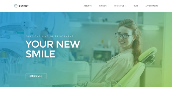 Dentist Website Templates | ThemeForest