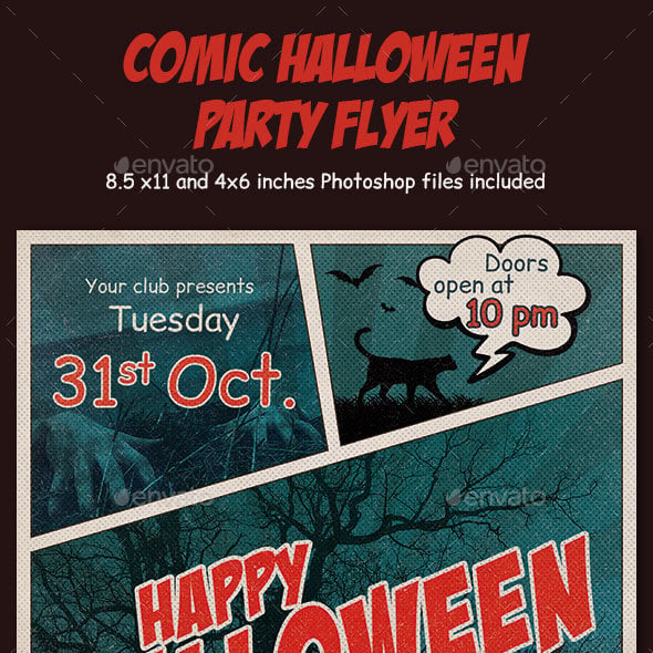 Comics Flyer Templates | GraphicRiver