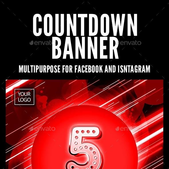 Countdown Graphics, Designs & Templates | GraphicRiver