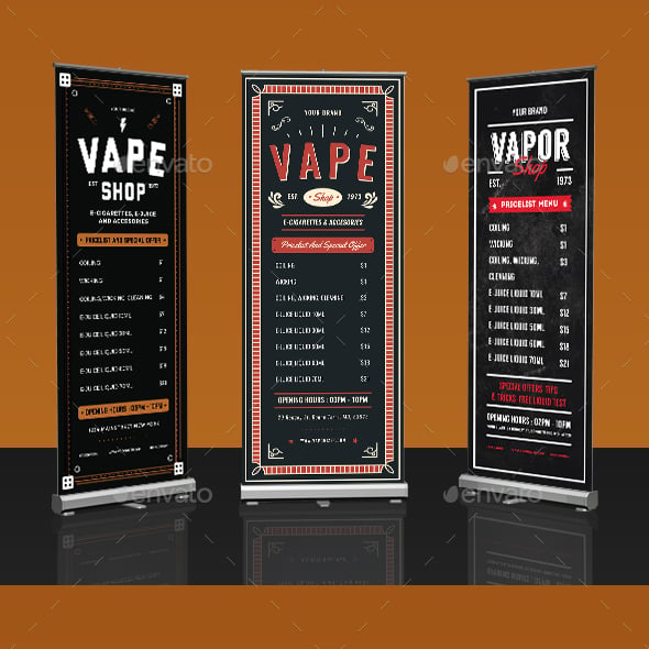 Vapes Print Ready Signage Templates from GraphicRiver Vapes Print Ready Signage Templates from GraphicRiver