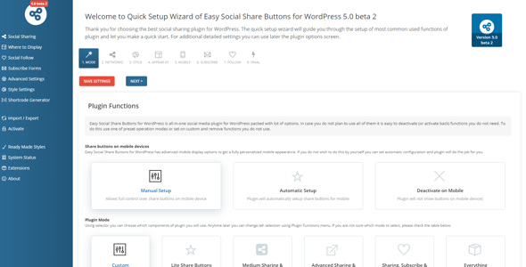 Easy Social Share Buttons for WordPress preview 5