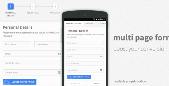 FormCraft - Premium WordPress Form Builder preview 5