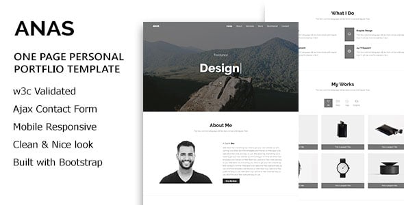 Portfolio HTML5 Website Templates | ThemeForest