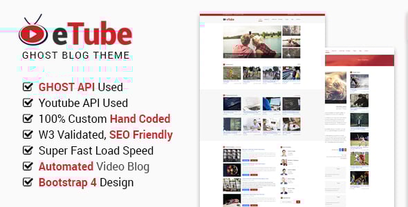Video Blog Website Templates | ThemeForest