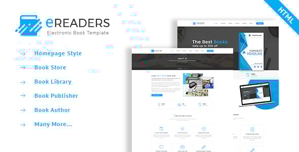 Library HTML Website Templates | ThemeForest