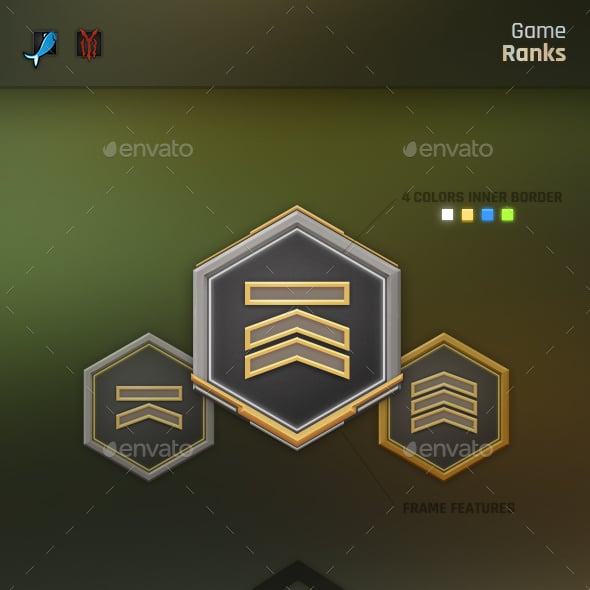 Ranking Rank Game Assets from GraphicRiver