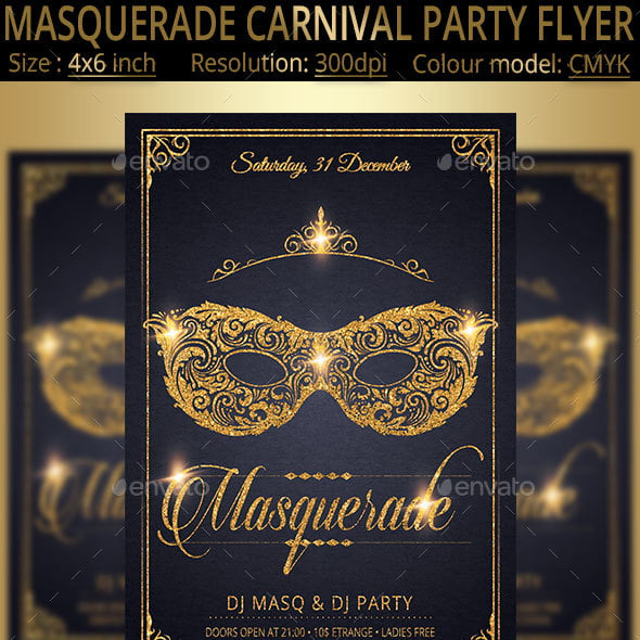 Masquerade Graphics, Designs & Templates | GraphicRiver
