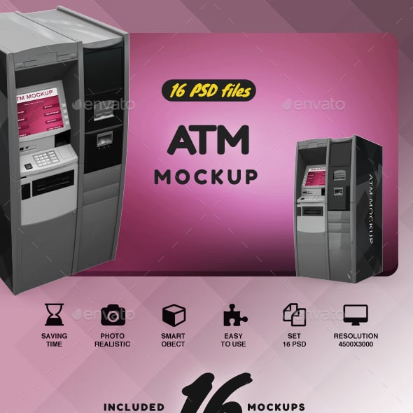 Atm Graphics, Designs & Templates | GraphicRiver